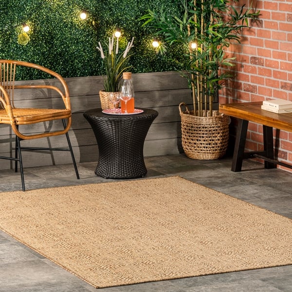 slide 2 of 11, Nuloom Chandler Geometric Indoor/Outdoor Area Rug 4' x 6' - Rectangle
