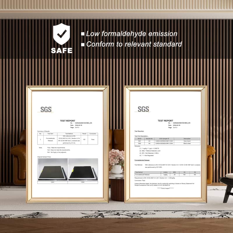 93.5" x 7.9" Slat Acoustic Wall Panels for Ceiling and Wall Decor, 4-Pack (21 sq ft)