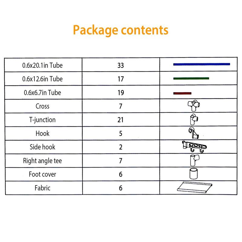 Multifunctional Freestanding Garment Rack Organizer