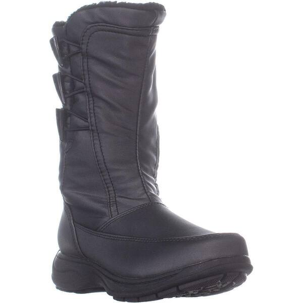 Shop Sporto Dana Mid Calf Winter Boots Dark Pewter On Sale