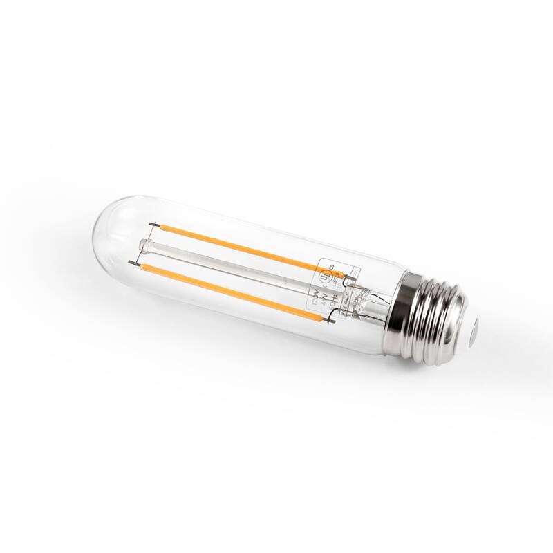 Light Society Set of 6 Sovana T10 / 4.9" Clear LED Filament Light Bulbs