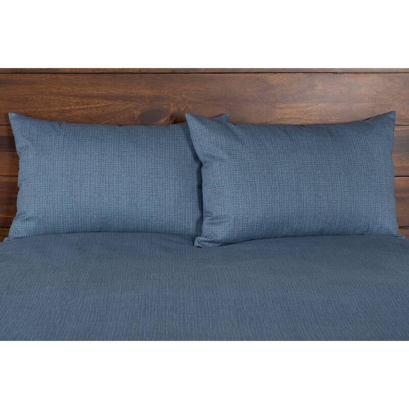 Overall Denim-Style Duvet & Insert Set