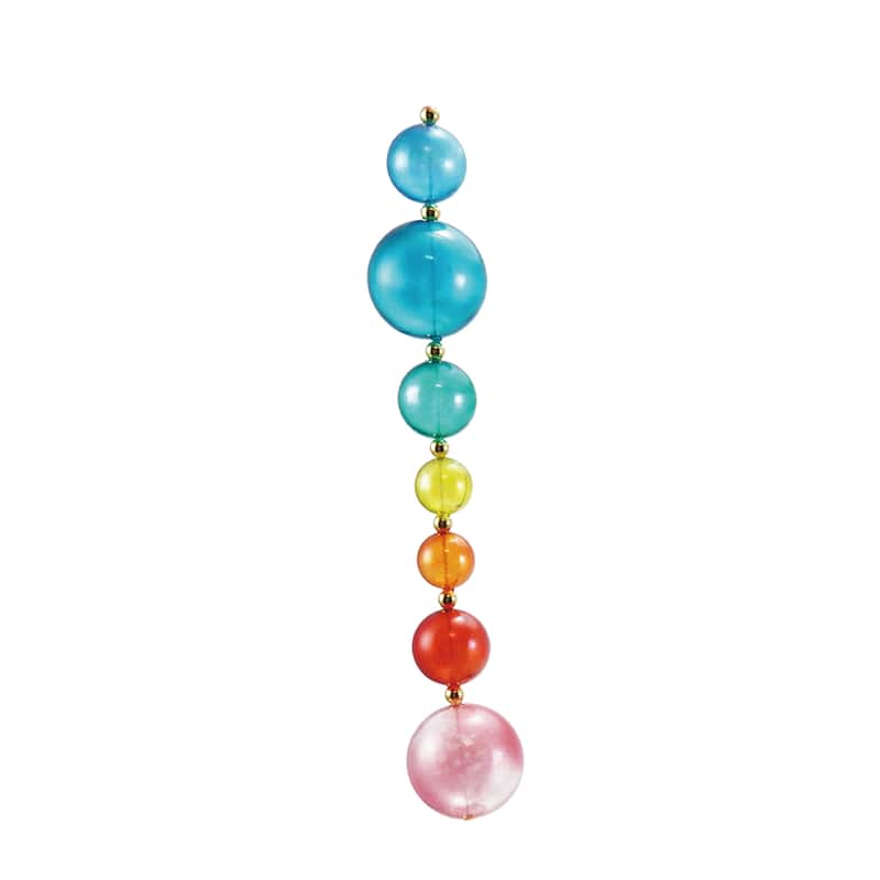Plastic Ball Garland - 74.0"L x 2.25"W x 2.25"H