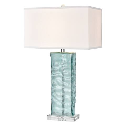 Elk Home Arendell 30 inches High 1-Light Table Lamp - Light Blue, Transitional