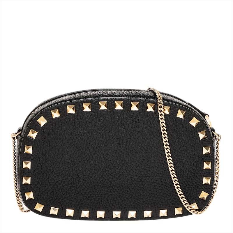 Valentino Mini Crossbody Bag in Grainy Calfskin