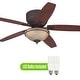 preview thumbnail 7 of 7, Westinghouse Carolina LED 52-Inch Indoor Ceiling Fan with LED Light Kit