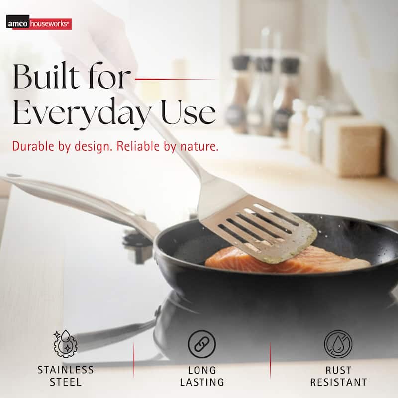 Amco 5 Piece Utensil Set - 14 in