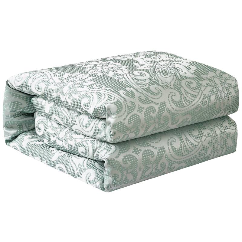 Nanshing Serena 9 Piece Transitional Medallion Comforter Set
