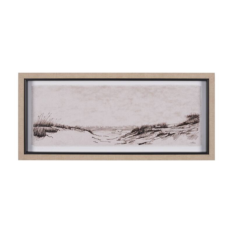On the Shore III Framed Art Print