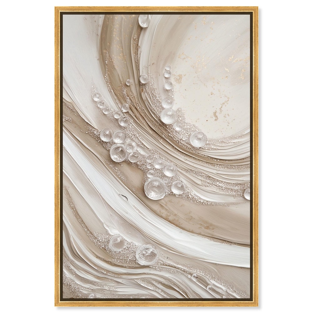 Chromatic Concretions I Canvas by Art Remedy