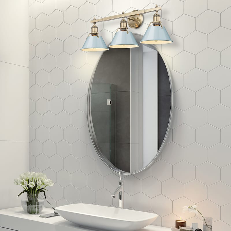 Golden Lighting Orwell 3 Light 24-1/4" Wide Bathroom Vanity Light in