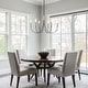 preview thumbnail 62 of 69, 6-Light Modern Candlestick Hanging Linear Chandelier Lighting Island Chandelier for Kitchen Island