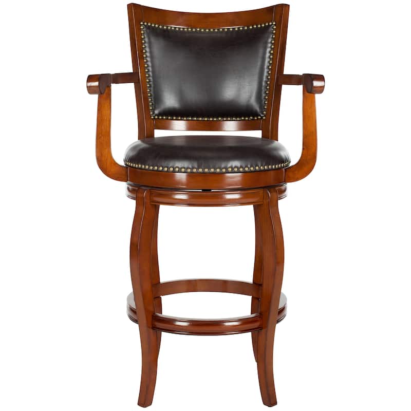 SAFAVIEH Candice Sierra Brown 29-inch Bar Stool - 25Wx24Dx46H