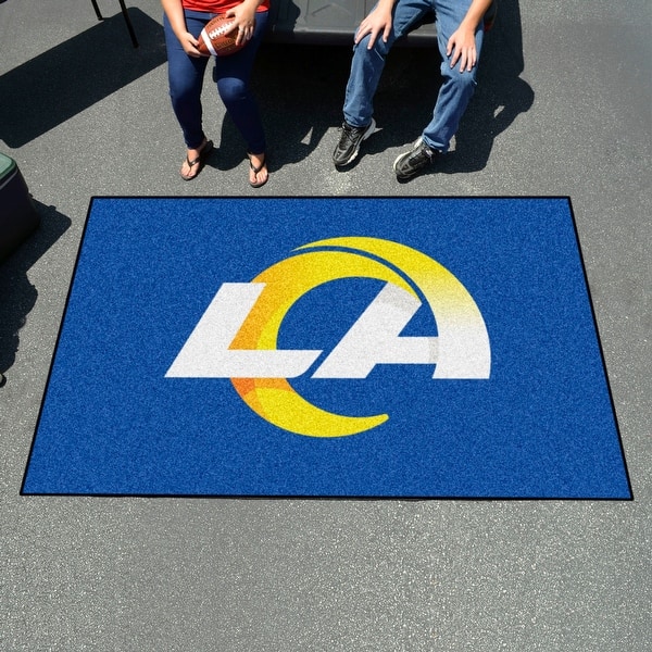 Los Angeles Rams Football Rug