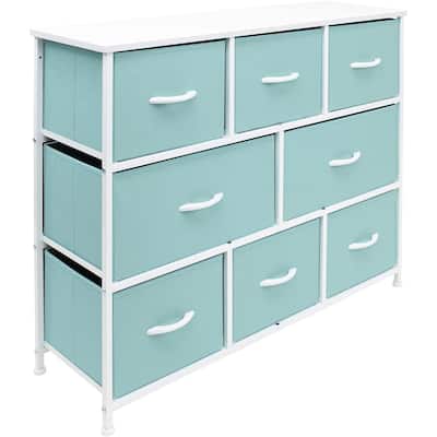 Dresser w/ 8 Drawers Furniture Storage Chest for Clothing Organization