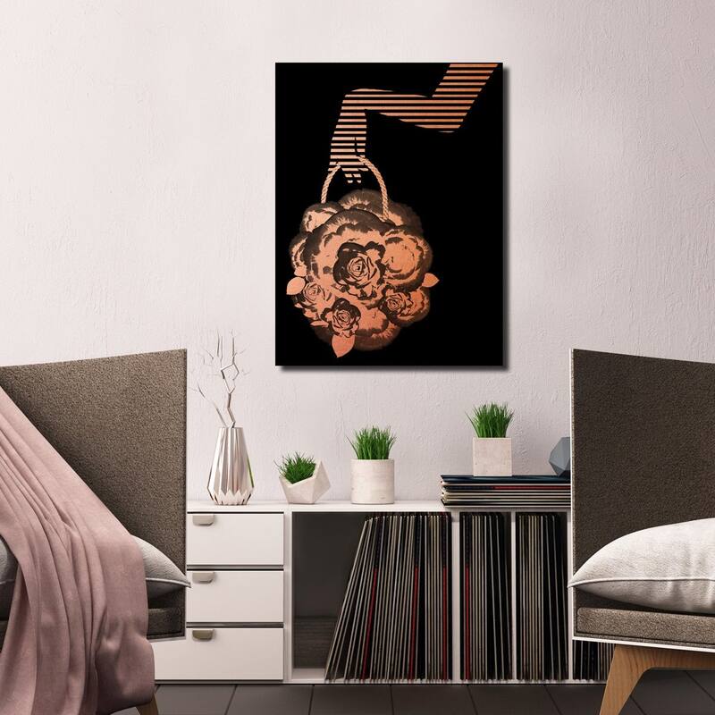 'Gilt Mod XIX' Acrylic Wall Décor by ChiChi Décor