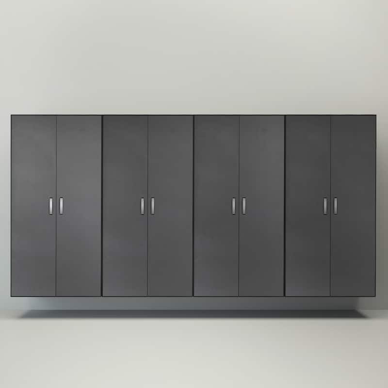 Flow Wall 6pc PVC Indoor Jumbo Cabinet Storage Center