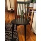 Safavieh Country Classic Dining Burris Black Dining Chairs (Set of 2) - 17.3" x 20.7" x 36"