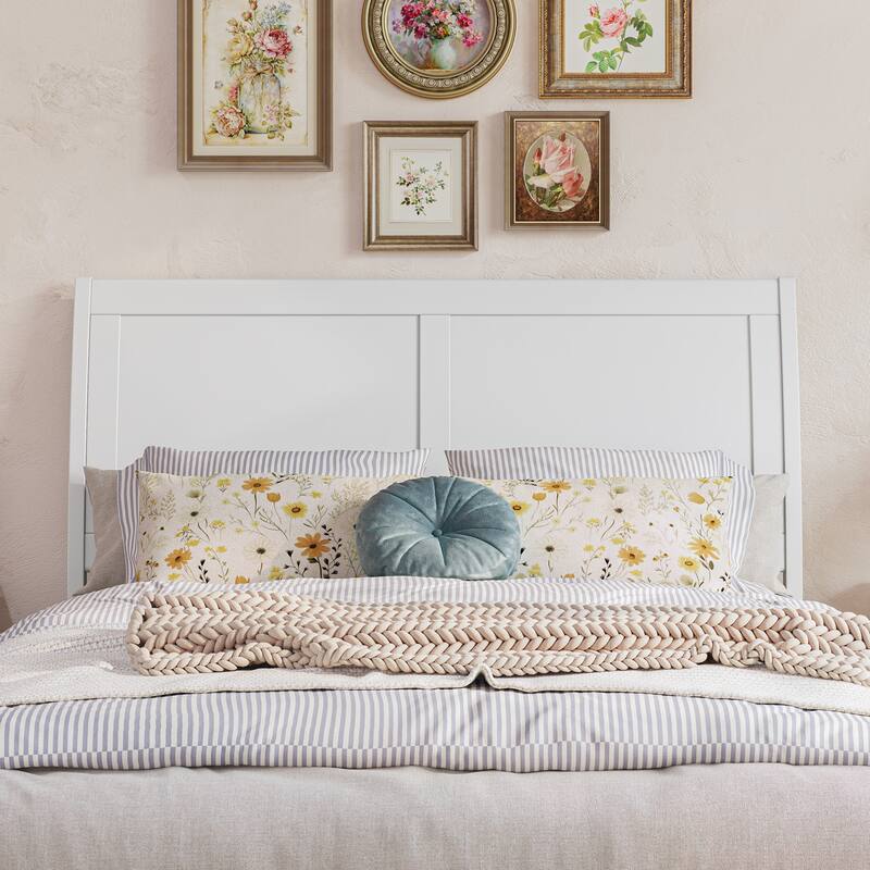 Andorra Platform Bed with Panel Footboard and Storage Drawers