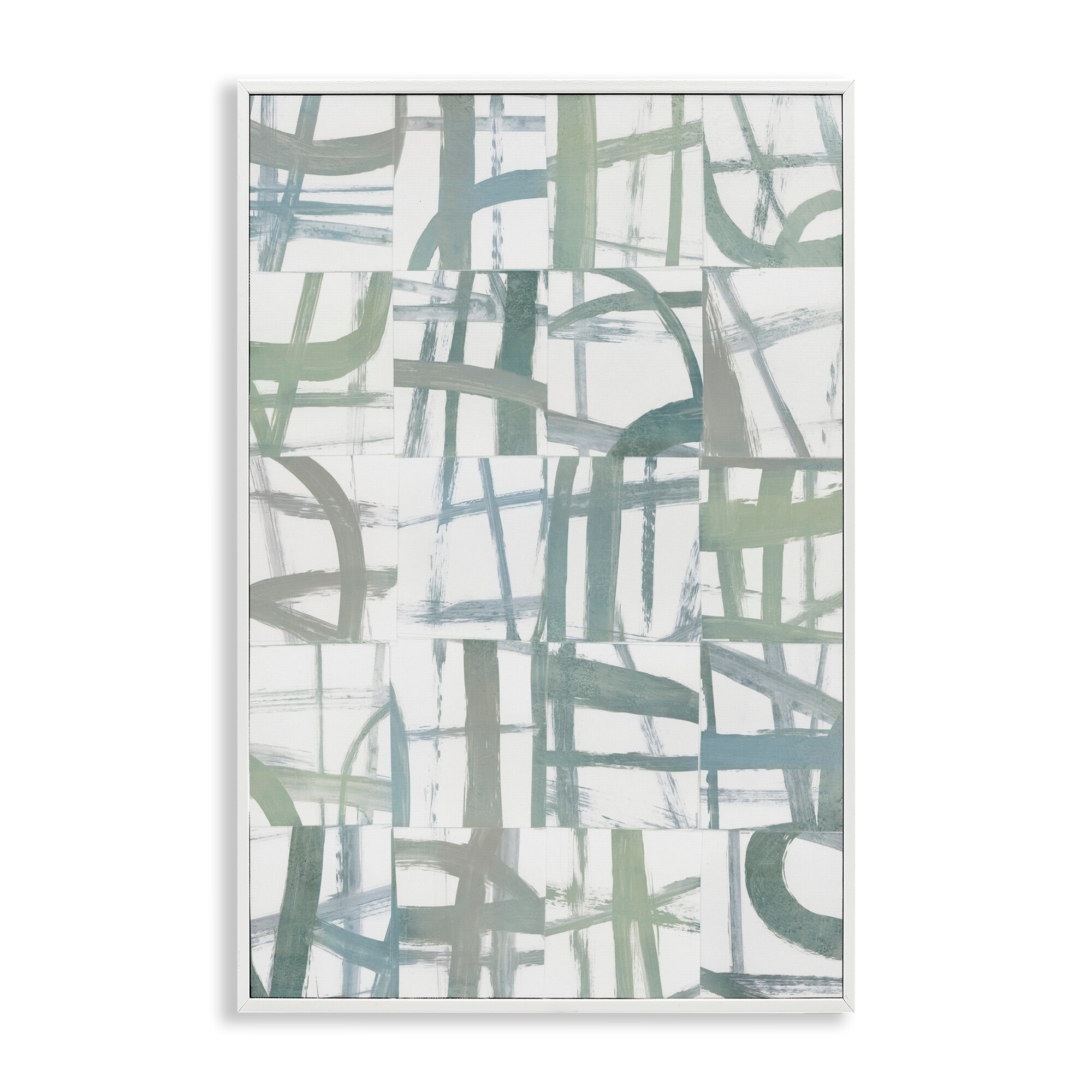 Stupell Contemporary Linear Harmony Framed Giclee Art Design By Hannah Dawson