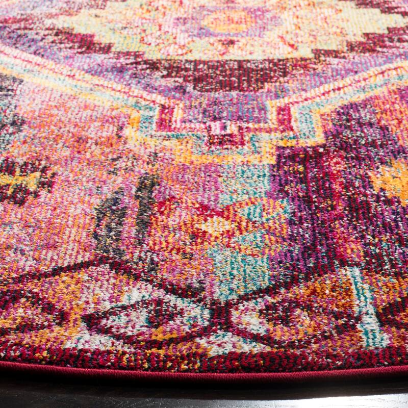 SAFAVIEH Savannah Kokkie Boho Oriental Polyester Rug