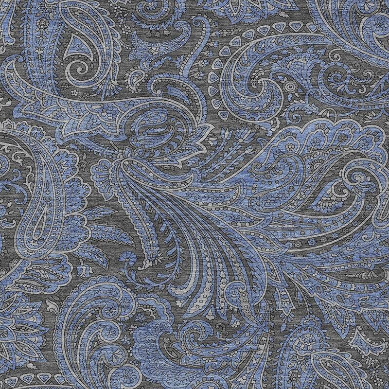 HomeRoots Paisley Transitional Rectangle Outdoor Rug