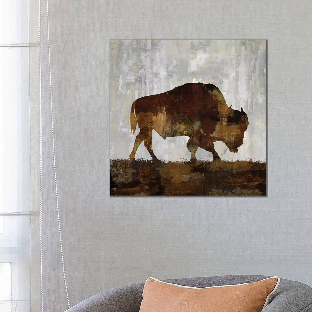 iCanvas "Bison" by Carl Colburn Canvas Print