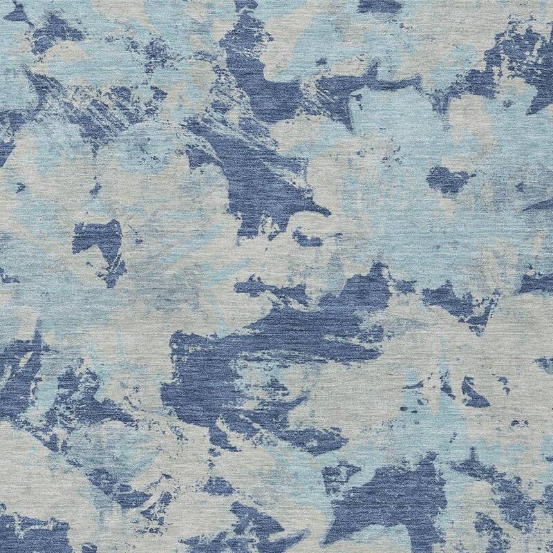 HomeRoots Floral Transitional Rectangle Outdoor Rug