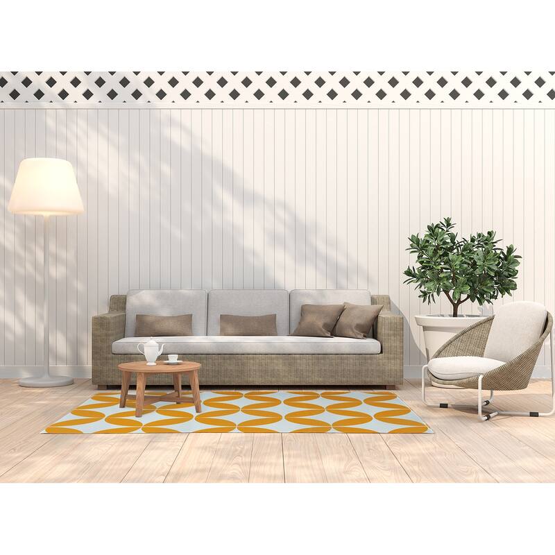 Eye Opener Spring Chenille Indoor/Outdoor Rug