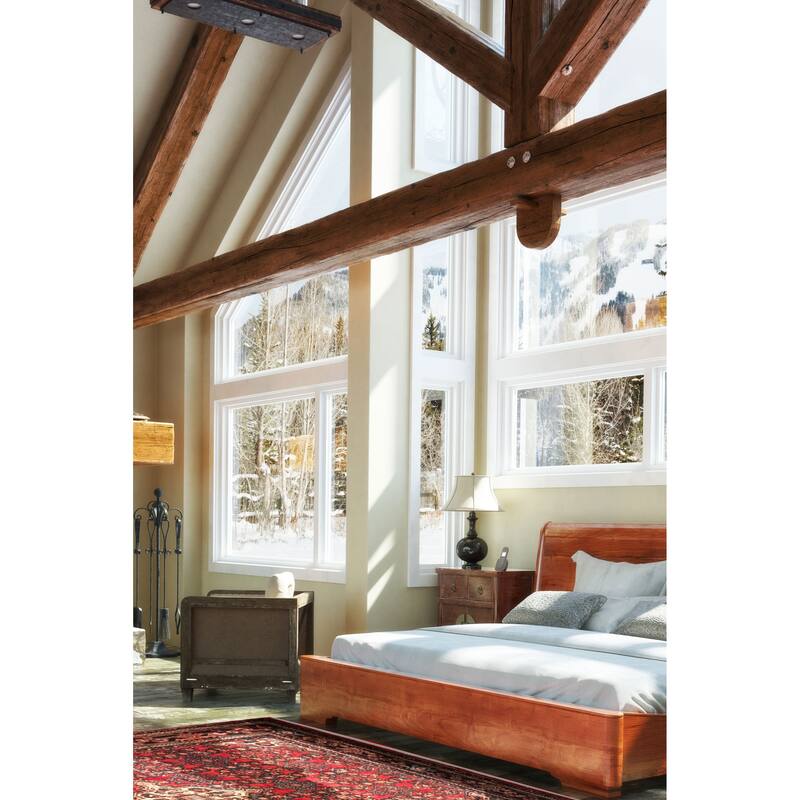 ECARPETGALLERY Hand-knotted Andelz Red Wool Rug - 4'9 x 6'7