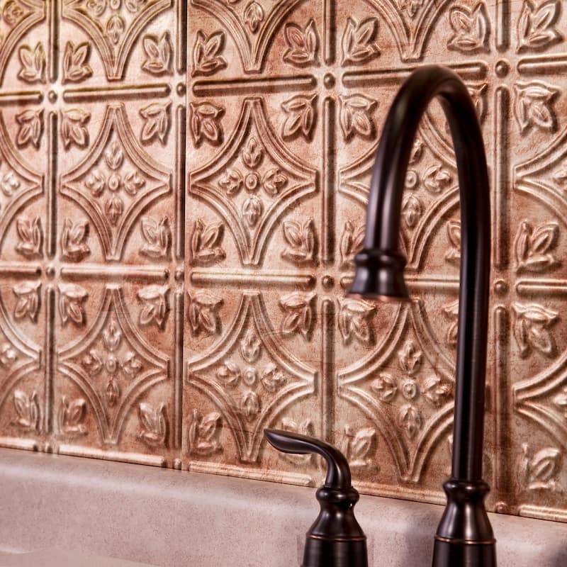 FASÄDE Traditional Style 1 Decorative Vinyl Backsplash Panel