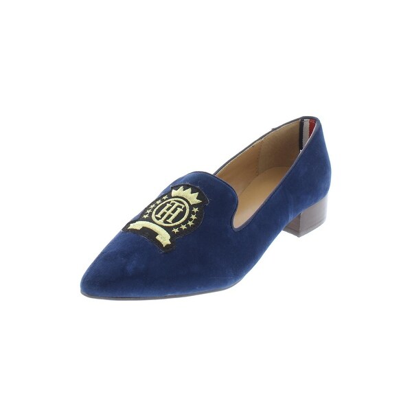 tommy hilfiger black suede shoes