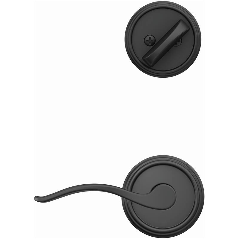 Schlage Custom Single Cylinder Keyed Entry Interior Only Pack with