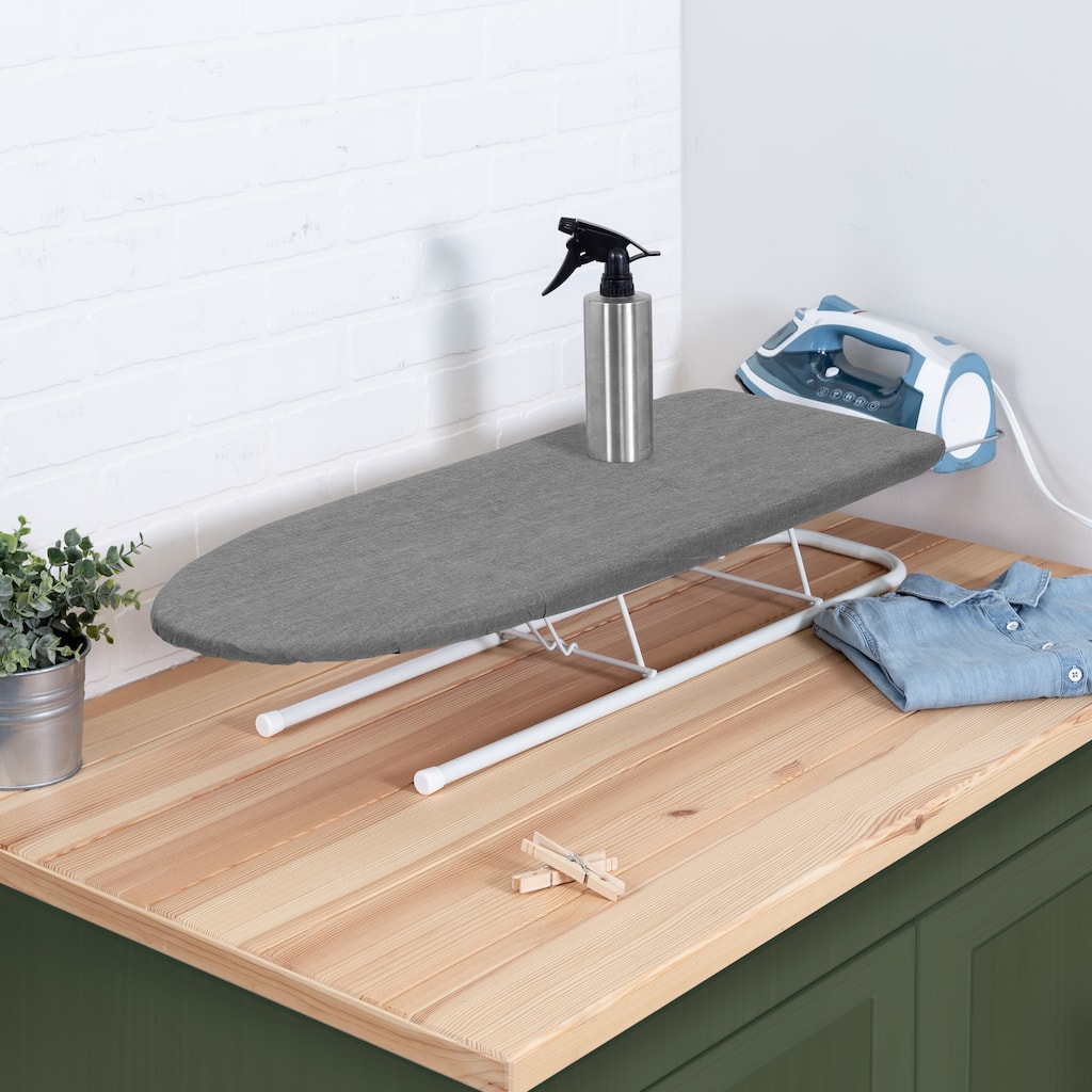 Honeycando Tabletop Ironing Board With Retractable Iron Rest