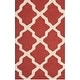 preview thumbnail 3 of 3, SAFAVIEH Handmade Cambridge Jeanetta Modern Wool Rug 2' x 3'4" - Rust/Ivory - Rectangle