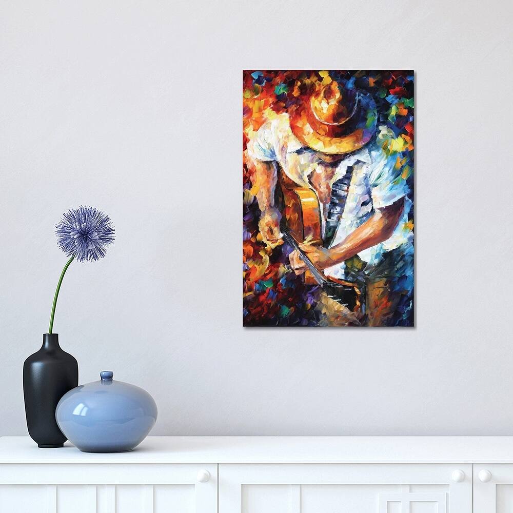 iCanvas "Guitar and Soul" by Leonid Afremov Canvas Print