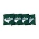 preview thumbnail 1 of 1, Texas Dallas Comets Green Cornhole Bags All-Weather Resin Filled