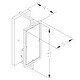 preview thumbnail 7 of 6, 1-Light Matte Black Indoor Modern Wall Sconce - 5 in. W x 13 in. H x 4 in. E