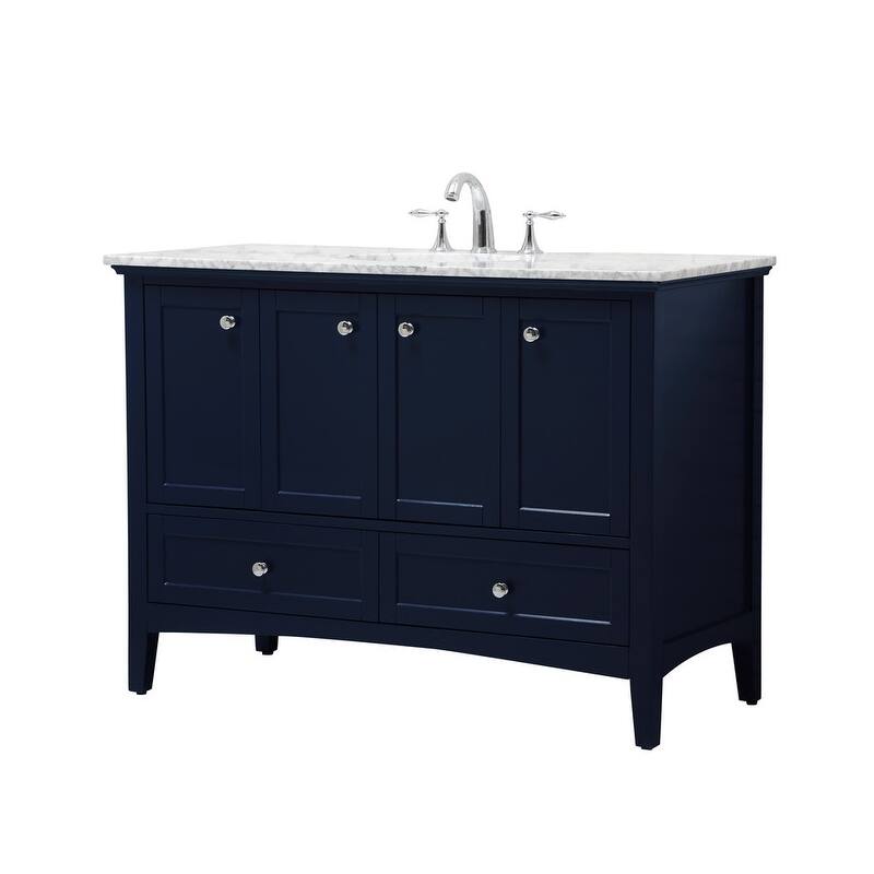 48" Bathroom Sink Vanity - Blue