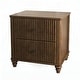 preview thumbnail 84 of 116, Wood NightStand with Metal Handle