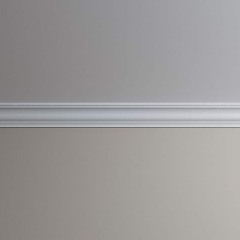 4"H x 4"P x 6 5/8"F x 96"L Austin Crown Moulding - 1-Pack