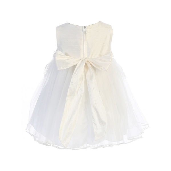 silk dress for baby girl