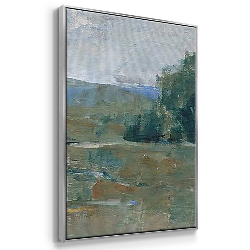 Riverbank Impression I - Multi Piece Framed Canvas