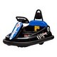 preview thumbnail 32 of 96, Kids 6V Ride-On Bumper Car with Parental Remote, Bluetooth Music, and Anti-Collision Padding Black