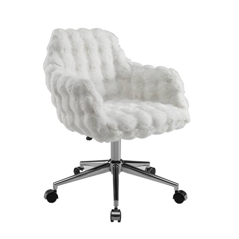 Fiona Office Chair White Cloud Bubble