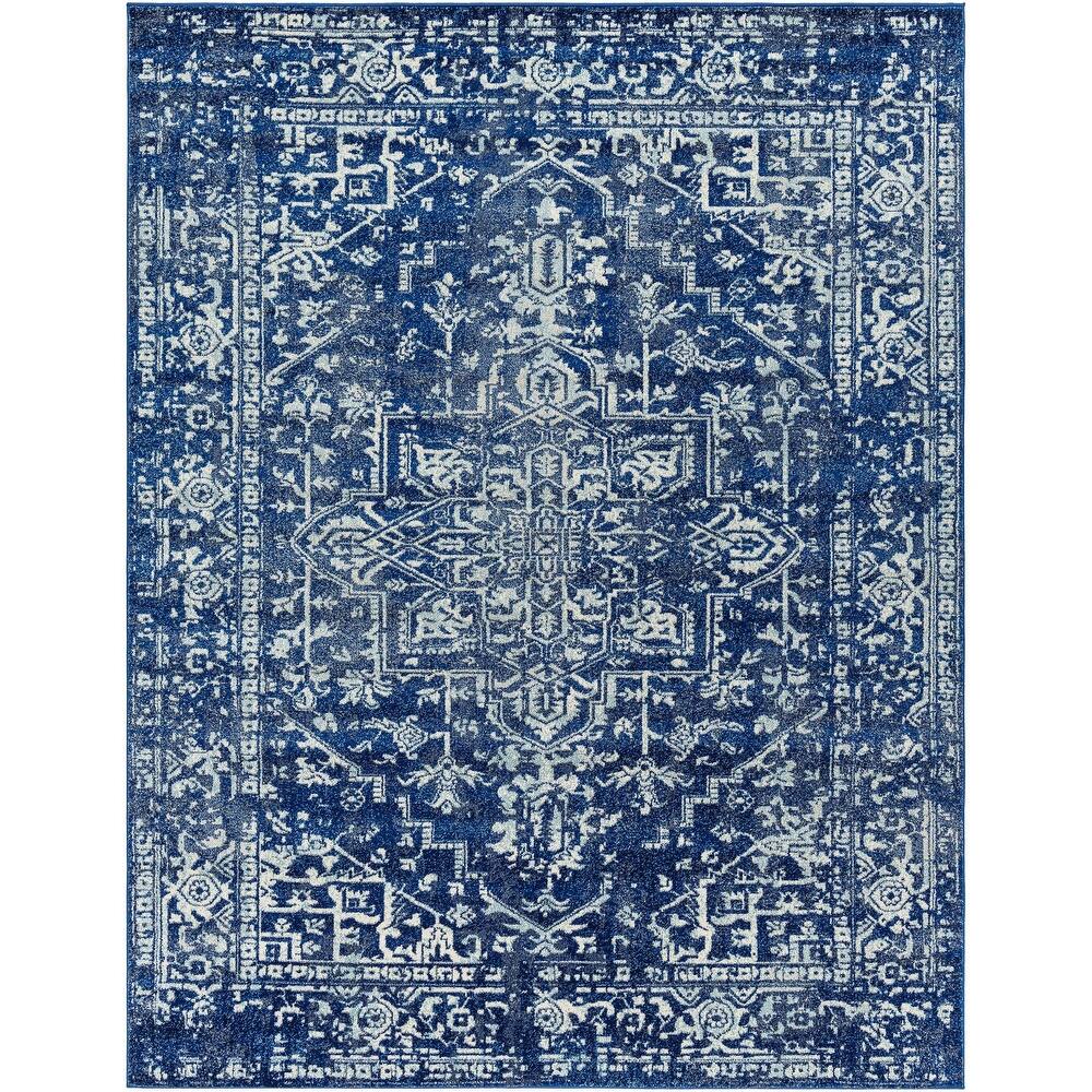 Livabliss Harput Updated Traditional Medallion Area Rug