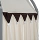 preview thumbnail 27 of 28, Wooden Twin Size Bed With Arched Roof and 2 Drawers