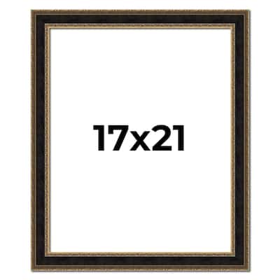 17x21 Frame Gold Antique Vintage Sold Wood Picture Frame | 1.75 Inch