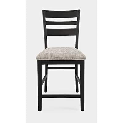 Altamonte Contemporary Ladderback Upholstered Counter Stool (Set of 2) by Jofran