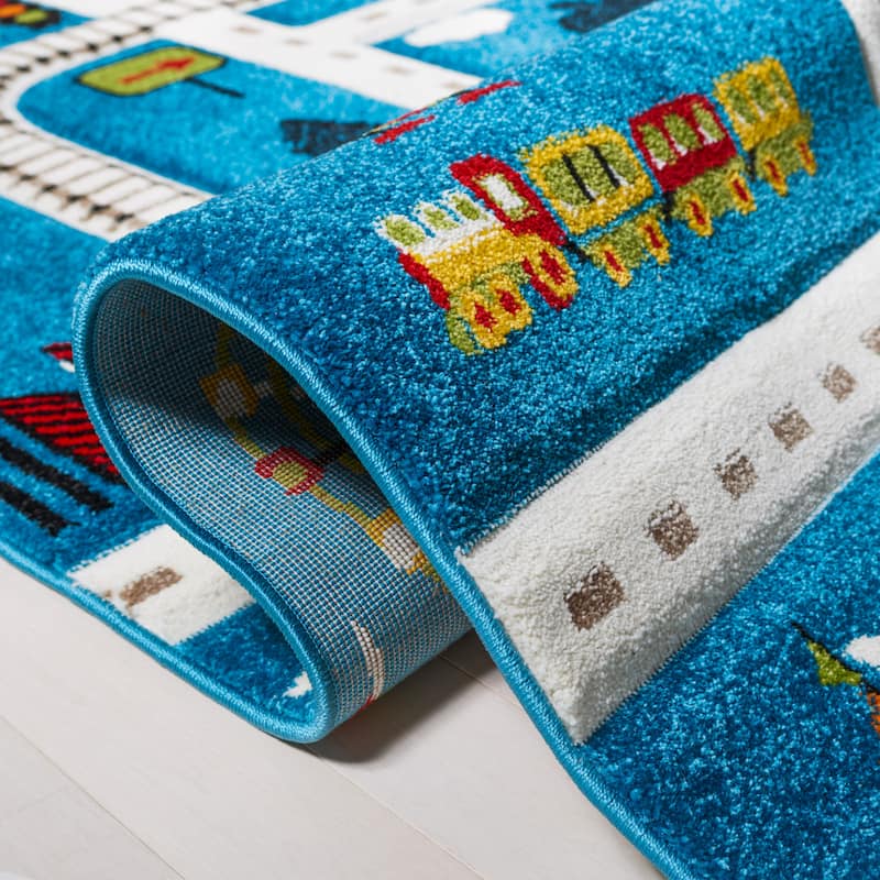 SAFAVIEH Carousel Kids Helmgard Transitional Rug